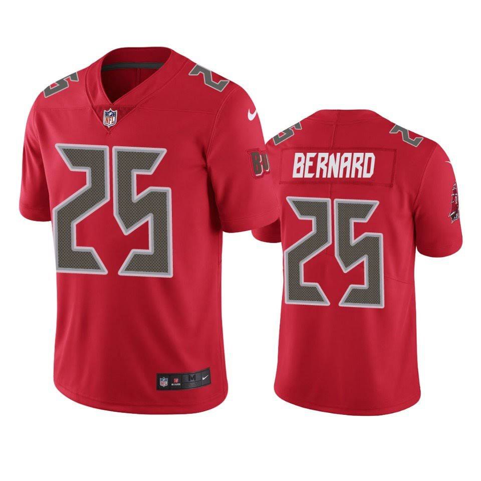 Men Tampa Bay Buccaneers #25 Giovani Bernard Nike Red Color Rush Limited NFL Jersey